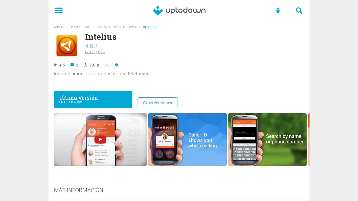 Intelius para Android - Descarga el APK en Uptodown
